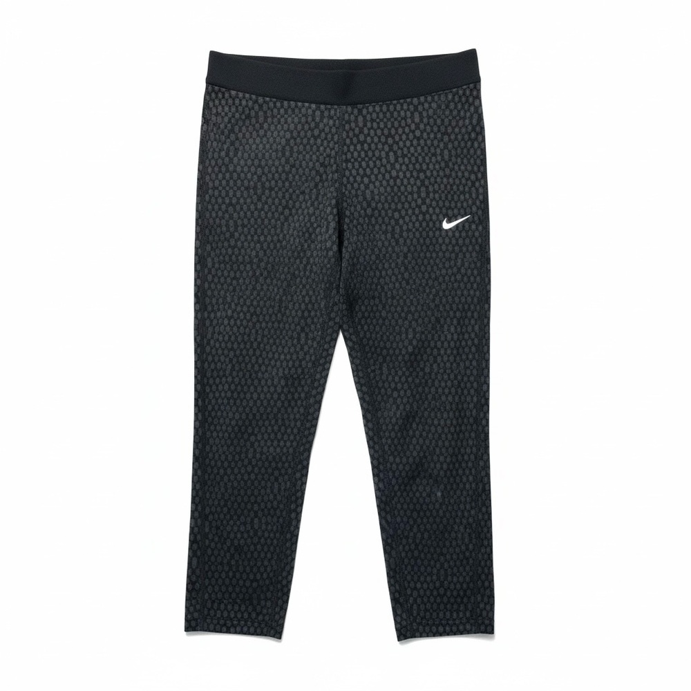 Nike Relay Cropped Capri Leggings Women’s Medium “Run Fast‎ Live Fearless”